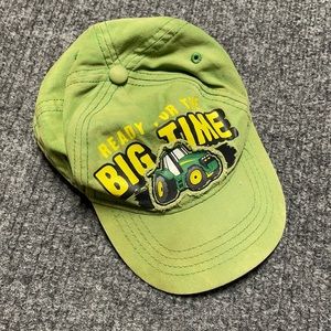 John Deere toddler boy’s baseball cap- 2T/3T green